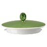 Signum teapot, Porcelain, Small, Green - Swarovski, 5635541