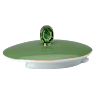 Signum coffee pot, Porcelain, Green - Swarovski, 5635548