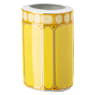 Signum vase, Porcelain, Medium, Yellow - Swarovski, 5635550