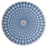 Signum plate, Porcelain, Small, Blue - Swarovski, 5635553