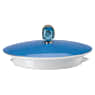 Signum teapot, Porcelain, Small, Blue - Swarovski, 5635557