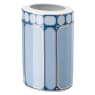 Signum vase, Porcelain, Medium, Blue - Swarovski, 5635559