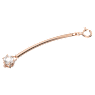 Constella 익스텐더, 라운드 컷, 화이트, 로즈골드 톤 플래팅 - Swarovski, 5635626