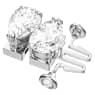 Millenia extender, Pear cut, White, Rhodium plated - Swarovski, 5635628