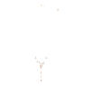Idyllia Lilia Y necklace, Butterfly, White, Rose gold-tone plated - Swarovski, 5636419