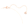 Idyllia Lilia Y necklace, Butterfly, Pink, Rose gold-tone plated - Swarovski, 5636420