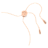 Idyllia Lilia bracelet, Butterfly, Pink, Rose gold-tone plated - Swarovski, 5636431