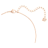 Lovely necklace, Heart, White, Rose gold-tone plated - Swarovski, 5636445