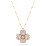 Latisha Anhänger, Blume, Rosa, Roségold-Legierungsschicht - Swarovski, 5636489