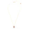 Latisha Anhänger, Blume, Rosa, Roségold-Legierungsschicht - Swarovski, 5636489