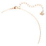 Latisha Anhänger, Blume, Rosa, Roségold-Legierungsschicht - Swarovski, 5636489
