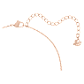 Pendente Exist, Infinito, Bianco, Placcato color oro rosa - Swarovski, 5636494
