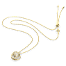 Generation pendant, White, Gold-tone plated - Swarovski, 5636511