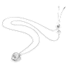 Generation pendant, White, Rhodium plated - Swarovski, 5636512