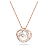 Generation ペンダント, ホワイト, ローズゴールドトーン・プレーティング - Swarovski, 5636513