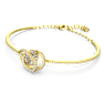 Generation bangle, White, Gold-tone plated - Swarovski, 5636585