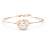 Generation bangle, White, Rose gold-tone plated - Swarovski, 5636588