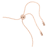 Latisha bracelet, Flower, Multicolored, Rose gold-tone plated - Swarovski, 5636591