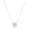 Constella 鏈墜, 圓形切割, 白色, 鍍白金色 - Swarovski, 5636706