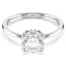 Constella Cocktailring, Rundschliff, Weiß, Rhodiniert - Swarovski, 5638529