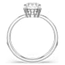 Constella Cocktailring, Rundschliff, Weiß, Rhodiniert - Swarovski, 5638529