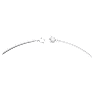 Constella necklace, Round cut, White, Rhodium plated - Swarovski, 5638699