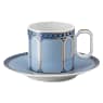 Signum espresso set, Porcelain, Multicolored - Swarovski, 5640036