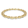 Harmonia choker, Cushion-slijpvorm, Goudkleurig, Goudkleurige toplaag - Swarovski, 5640041