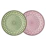 Signum plate set, Porcelain, Medium, Multicolored - Swarovski, 5640061