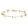 Constella 手鐲, 混合圓形切割, 白色, 鍍金色色調 - Swarovski, 5640178