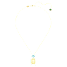 Chroma ketting, Octagon-slijpvorm, Meerkleurig, Goudkleurige toplaag - Swarovski, 5640256