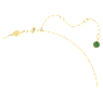 Chroma necklace, Octagon cut, Multicolored, Gold-tone plated - Swarovski, 5640256
