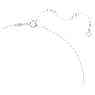 Una ネックレス, オクタゴンカット, ブルー, ロジウム・プレーティング - Swarovski, 5640289