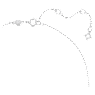 Una set, Octagon cut, Blue, Rhodium plated - Swarovski, 5641171