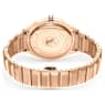 Orologio, 37 mm, Fabbricato in Svizzera, Bracciale di metallo, Nero, Finitura in tono oro rosa - Swarovski, 5641294