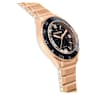 Orologio, 37 mm, Fabbricato in Svizzera, Bracciale di metallo, Nero, Finitura in tono oro rosa - Swarovski, 5641294
