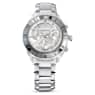 Uhr, 39 mm, Schweizer Produktion, Metallarmband, Silberfarben, Edelstahl - Swarovski, 5641297