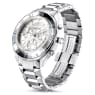 Uhr, 39 mm, Schweizer Produktion, Metallarmband, Silberfarben, Edelstahl - Swarovski, 5641297