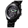 Montre, 39 mm, Fabriqué en Suisse, Bracelet en métal, Noir, Finition noire - Swarovski, 5641393