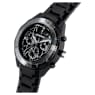 Montre, 39 mm, Fabriqué en Suisse, Bracelet en métal, Noir, Finition noire - Swarovski, 5641393