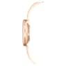 Crystalline Delight horloge, Swiss Made, Metalen armband, Grijs, Roségoudkleurige afwerking - Swarovski, 5642218