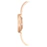 Crystalline Delight watch, Swiss Made, Metal bracelet, Pink, Rose gold-tone finish - Swarovski, 5642221