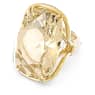 Harmonia Cocktailring, Übergroßer Kristall, Goldfarben, Goldlegierungsschicht - Swarovski, 5642340