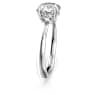 Constella cocktail ring, Round cut, White, Rhodium plated - Swarovski, 5642637