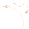 Dextera pendant, Pink, Rose gold-tone plated - Swarovski, 5642887