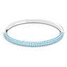 Dextera bangle, Blue, Stainless Steel - Swarovski, 5642919