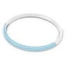 Dextera bangle, Blue, Stainless Steel - Swarovski, 5642919