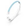 Dextera bangle, Blue, Stainless Steel - Swarovski, 5642919