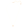 Swarovski Sparkling Dance necklace, Clover, White, Rose gold-tone plated - Swarovski, 5642928