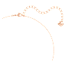 Swarovski Sparkling Dance set, Mixed cuts, Clover, White, Rose gold-tone plated - Swarovski, 5642930